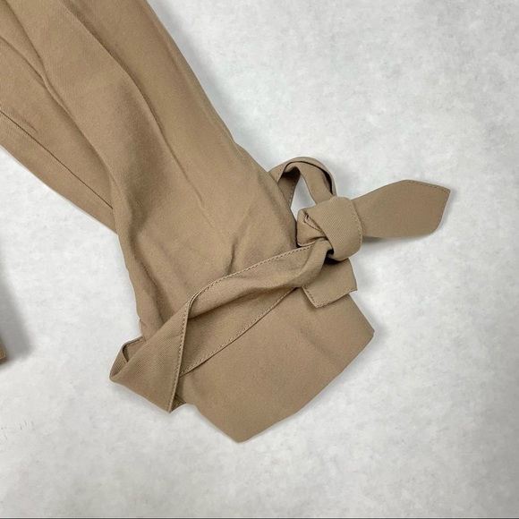 Sugarlips Jacket Coat Women's Size Large Tan Open Front Trench NO‎ BELT NWT - Picture 4 of 7